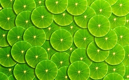 Lime slice - skin, green, slice, lime, texture, fruit