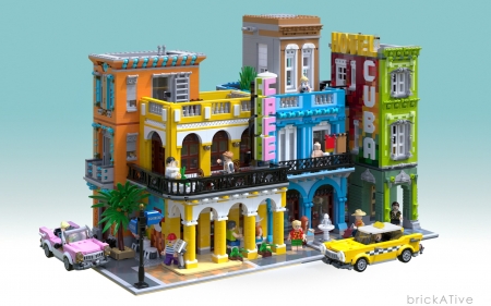 Lego Hotel - toy, hotel, cars, lego, colors