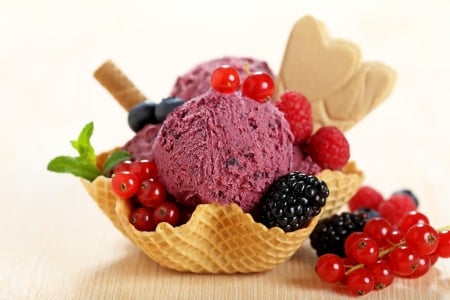 Ice cream - dessert, sweet, food, ice cream