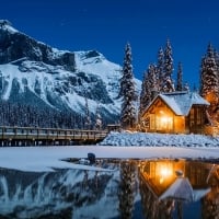 Beautiful Emerald lake