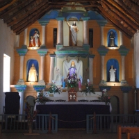 Church Altar in Chile