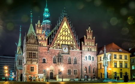 Wroclaw, Poland - wroclaw, architecture, historical, poland