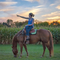 Cowgirl's Seat . .