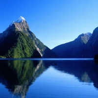 Mitre Peak, Fiordland National Park, New Zealand