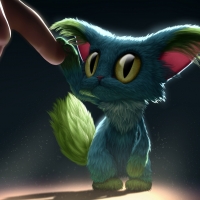 Fantasy kitten