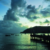 Pier During Sunset