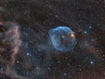 Sharpless 308 Star Bubble