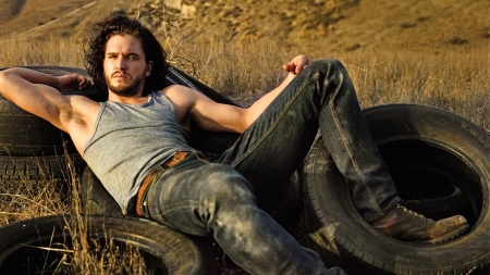 Kit Harington - game of thrones, jon snow, actor, man, Kit Harington