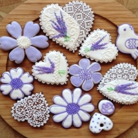 Purple Sugar Cookies