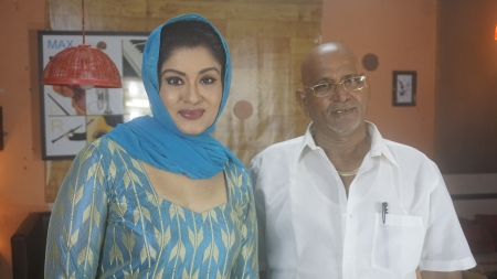 gokul bhai tv actor with sudha chandran - gokul bhai actor bollywood, gokul bhai mithai wala, gokul actor, gokul