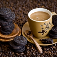 Drinks Coffee Cookies