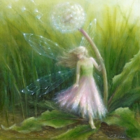 Fairy with Dandelion