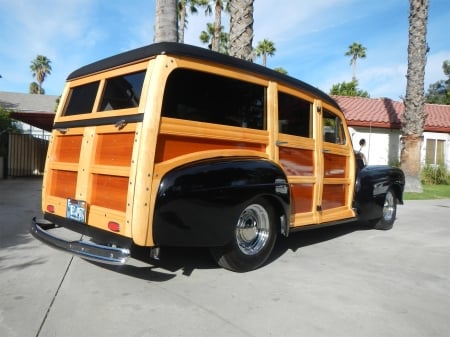 1947 Ford Woody Wagon - Woody, Ford, Old-Timer, Wagon