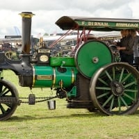 Vintage steamroller