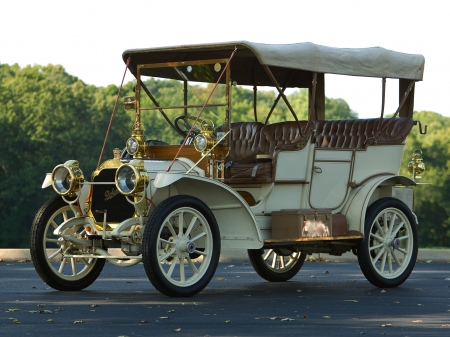 1909 packard model 18 touring - touring, vintage, model, packard