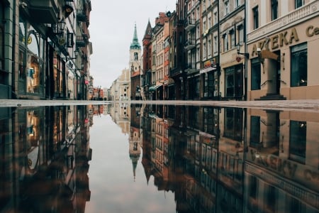 Reflection - houses, reflection, venice, photography, architecture, buildings