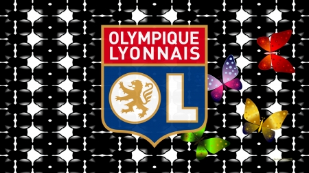 Olympique Lyonnais - club, logo, french, soccer, olympique lyonnais, football, lyon, sport, emblem, ol