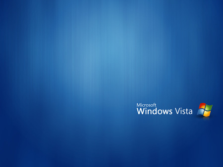 Windows Wallpaper 01 - flat, blue, vista, windows