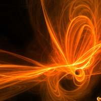 Orange Fractal wallpaper by OrangeRoom jpg