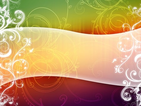 abstract background jpg - frosted, orange, purple, green