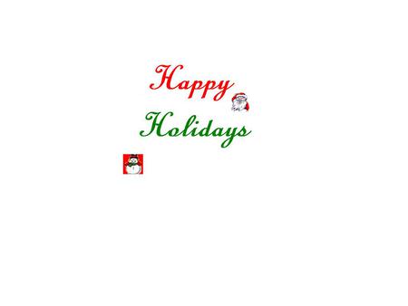 Holiday Wallpaper 2 - white, snowman, santa, red, green, christmas