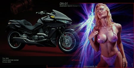 2 desires - fast, sexy, speed, hot, motor bikes