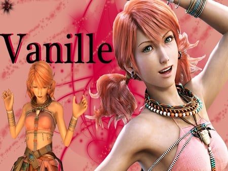 Vanille - female, girl, game, video game, final fantasy, vanille