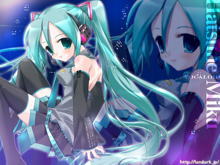 Kawapaper vocaloid Miku Hatsune 0000068 1600x1299.jpg - fantasy, bluehair, purple, miku, girl