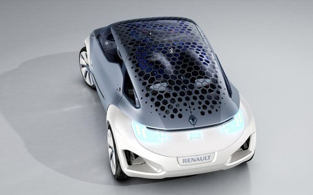 Renault Concept Car - gray, car, renault, blue