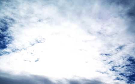 Heanenly Cloud - sky, rust, building, trees, countryside, leaf, black, white, cloud, blue, snow, green, flowers