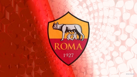 A.S. Roma - soccer, logo, roma, sport, italian, football, team, as roma, emblem, club