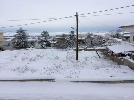 winter - winter, erytheres, village, greece