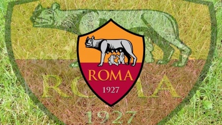 A.S. Roma - soccer, logo, roma, sport, italian, football, team, as roma, emblem, club