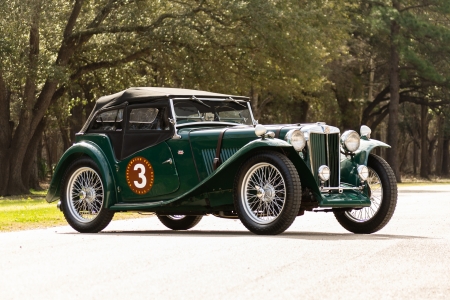 1948 MG TC - classic, car, mg tc, old-timer