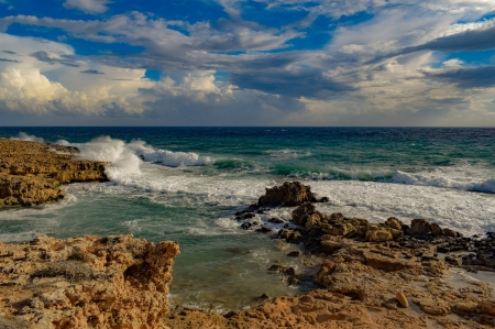 rocky coast - nature, photo, coast, rocky