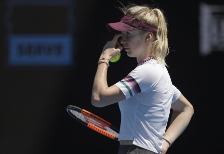 Elina Svitolina - elina, blonde, tennis, elina svitolina, girl, svitolina, wta, sport, ukrainian, fameli