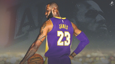 LeBron James - sport, basketball, lebron james, legend, nba, los angeles lakers