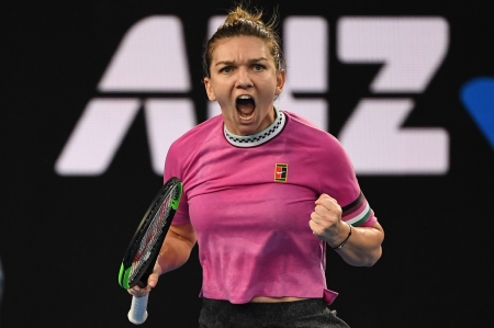 Simona Halep - simona halep, WTA, Pink, nike, Romanian, Simona Halep, Tennis