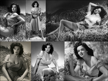 Hollywood Icon Jane Russell - Jane Russell, Icon, The Outlaw, Gun, Hollywood Icon, Hollywood