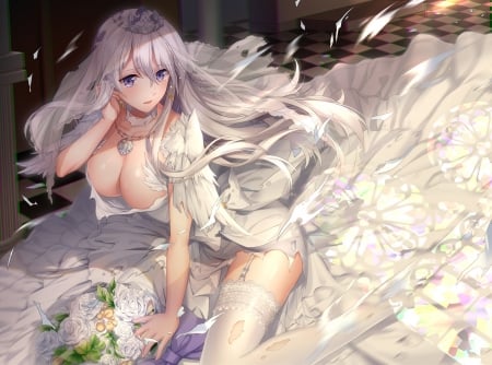 Wedding stripps - wedding, ecchi, hot, wall, wallpaper