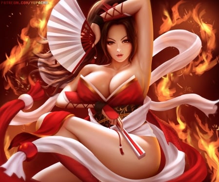 Shiranui Mai KoF - the king of fighters, ninja, wallpaper, shiranui, kof, mai