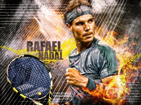 Rafael Nadal - sport, spanish, tennis, rafael nadal, atp