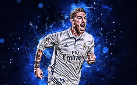 Sergio Ramos - sport, sergio ramos, real madrid cf, football, soccer