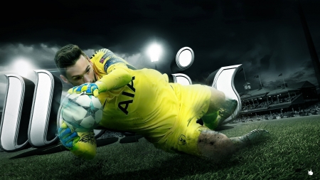 Hugo Lloris - spurs, french, hugo lloris, tottenham, tottenham hotspur, football, soccer