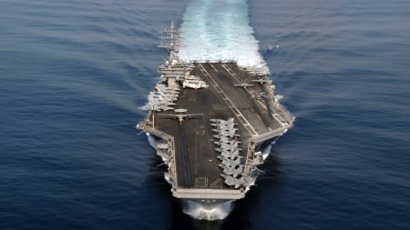 Aircraft Carrier USS Ronald Reagan CVN-76 - Ronald Reagan, Aircraft Carrier, USS, Military, Ship, CVN-76