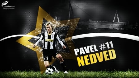 Pavel NedvÄ›d - juventus, pavel nedved, czech, soccer, juve