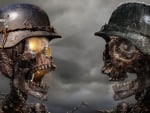 German Soldier Skulls