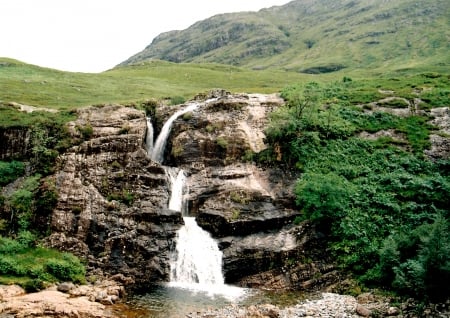 Falls of Coe - Scotland (August 2010) - glencoe, scottish highlands, falls of coe, scotland