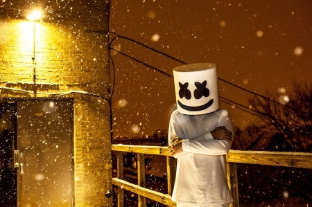 Marshmello - christopher comstock, music, american, dj, marshmello