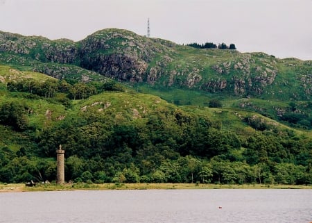 Glenfinnan Monument & Loch Shiel - Scotland (August 2010) - Scottish Highlands, Loch Shiel, Glenfinnan Monument, Scotland